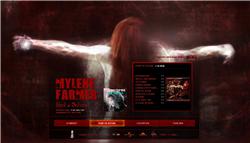 Официальный сайт альбома Милен Фармер Point de Suture